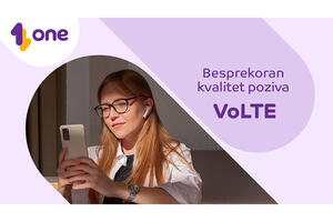 One Crna Gora lansira VoLTE za brže i kvalitetnije telefonske...