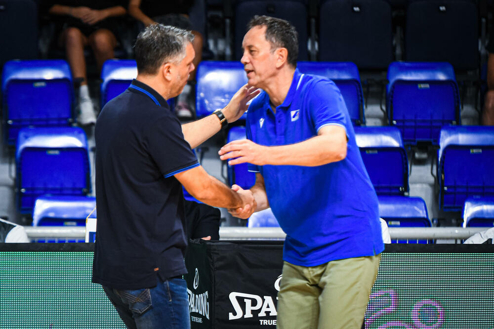 Mijović i Danijel Jusup, trener Zadra