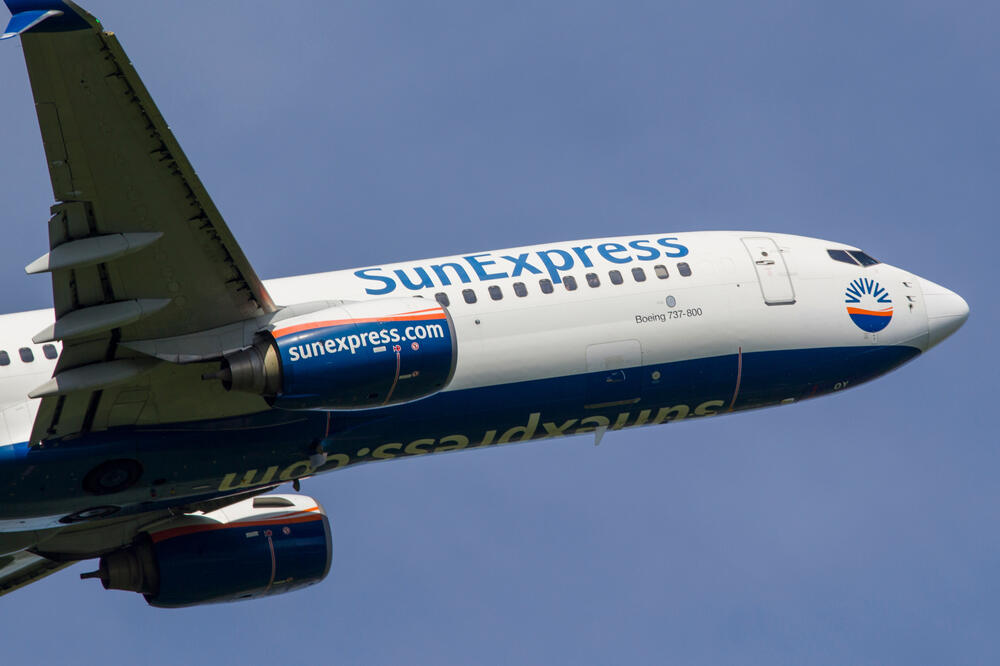 Letovi kreću od juna 2024.godine:Sun Express avion, Foto: Shutterstock