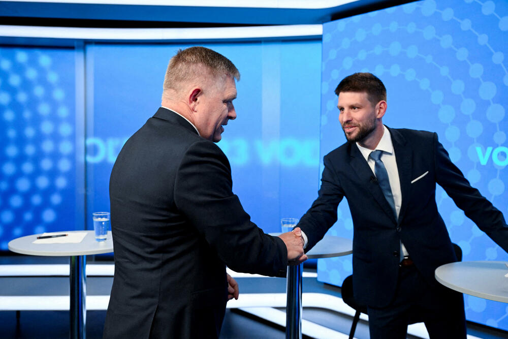 Fico i Šimečka uoči TV debate