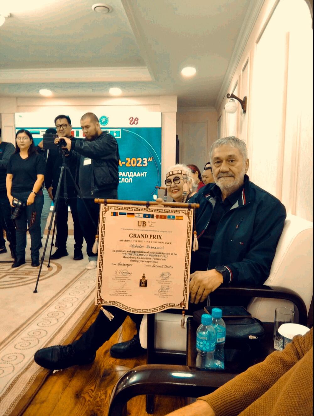 Marunović osvojio priznanje u Mongoliji