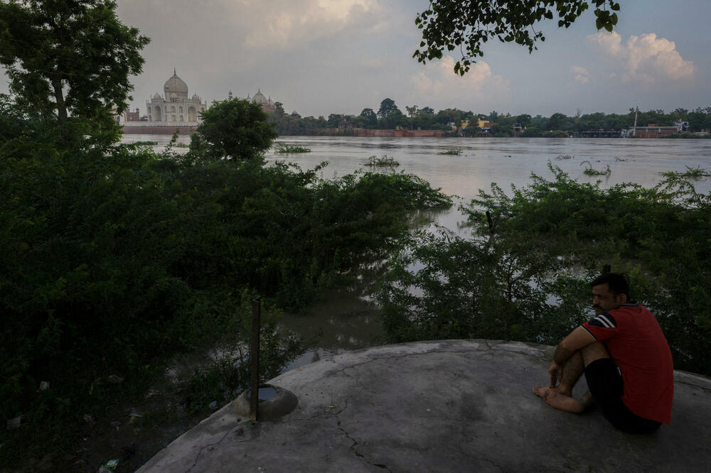 Posledice obilnih monsunskih kiša u Agri, Indija, Foto: REUTERS