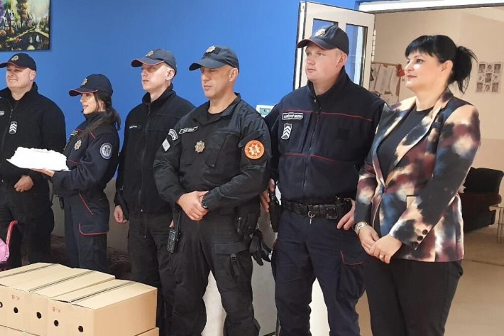 Predstavnici OB Bijelo Polje u posjeti Maloj kućnoj zajedinici u Bijelom Polju, 2. oktobra 2023. godine, Foto: Jadranka Ćetković