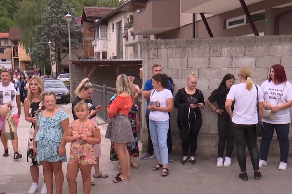 Sa jednog od ranijih protesta u Jablanici, Foto: Printscreen YouTube