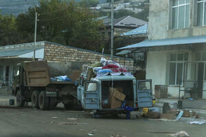 FOTO Glavni grad Nagorno-Karabaha postao grad duhova