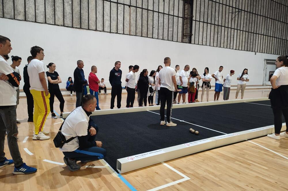 Detalj sa Specijalne olimpijade u Nikšiću, Foto: SK Specijalna olimpijada Nikšić