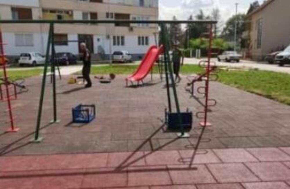 Igralište u nikšićkoj Staroj varoši