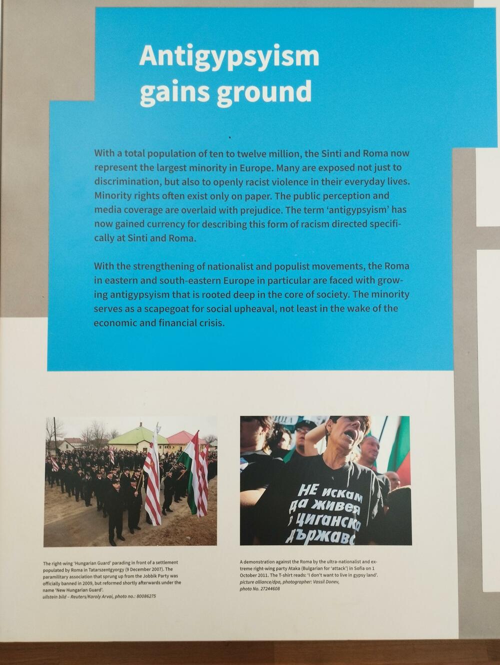 <p>Izložba o Holokaustu Roma "Rasna dijagnoza: Ciganin - genocid nad Sintima i Romima i duga borba za priznanje" otvorena je do 27. oktobra u Podgorici, u Paviljonu ULUCG</p>