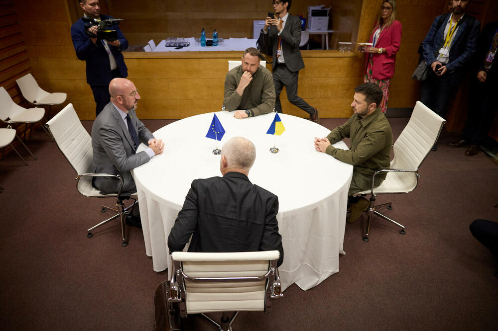 Sastanak Mišela i Zelenskog na marginama samita u Grana, Foto: Reuters