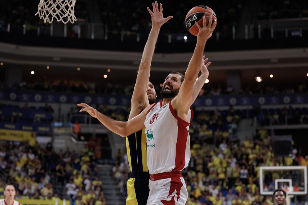 Nikola Mirotić je imao 27 poena i 11 skokova, Foto: Olimpia Milano