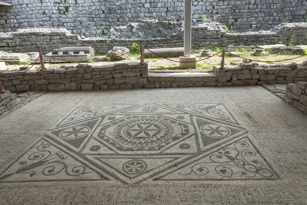 old roman mosaics