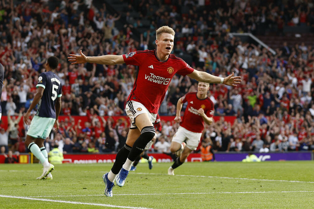 Mektominej proslavlja pogodak, Foto: Reuters