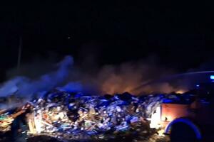 Glavni grad: Podmetnut novi požar na deponiji “Livade”, tri osobe...