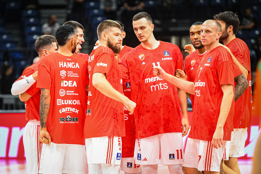 Košarkaši Zvezde, Foto: ABA liga/Dragana Stjepanović