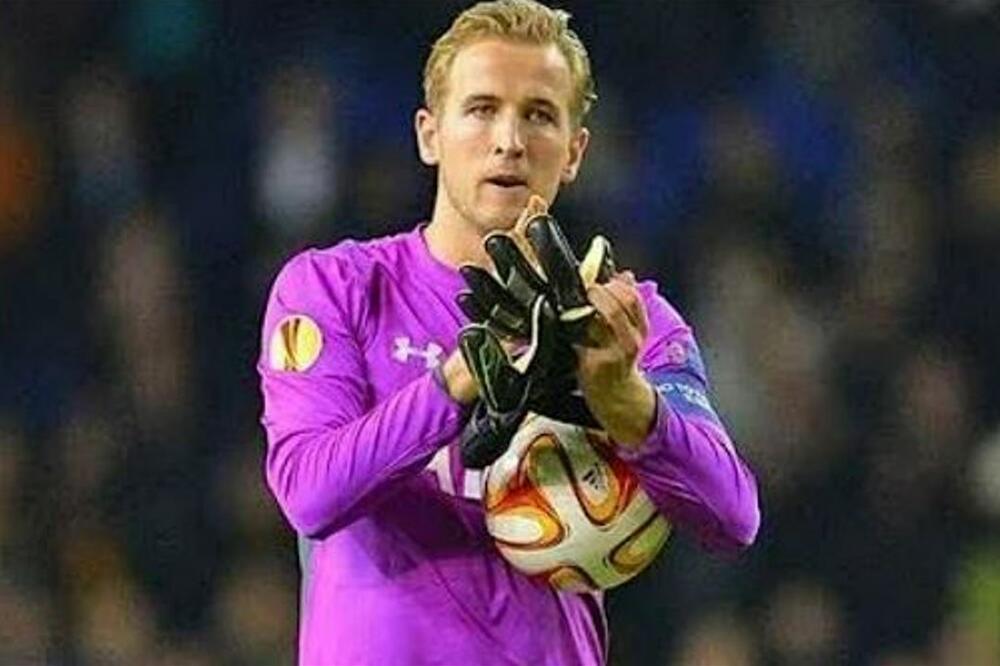 Najbolji engleski napadač Hari Kejn je 2014. kao golman primio pomalo komičan gol iz slobodnog udarca, Foto: Printscreen YouTube