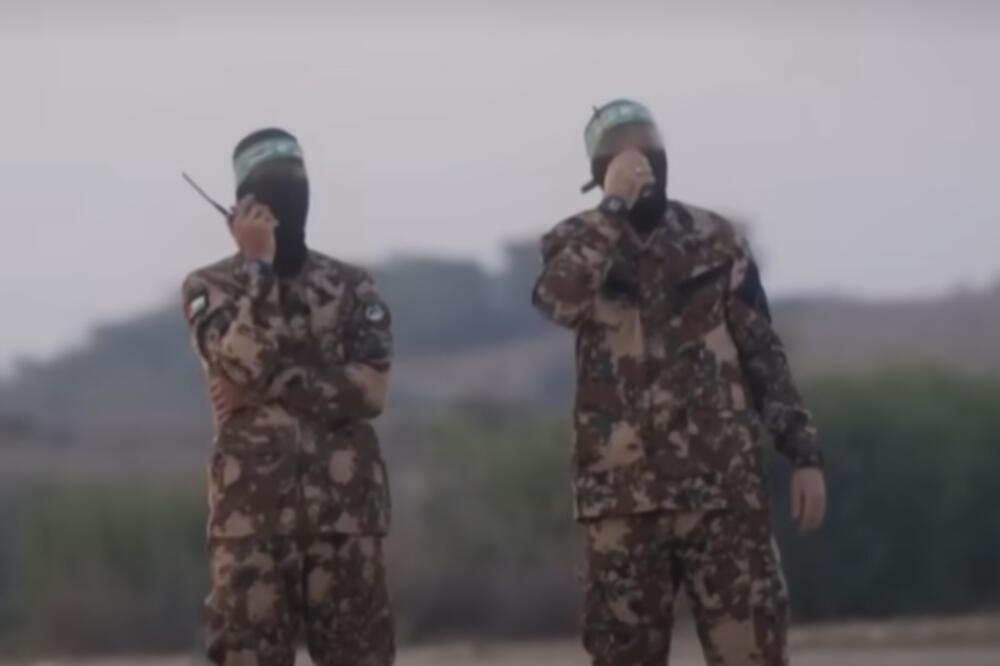 Pripadnici Hamasa, Foto: Screenshot/Youtube