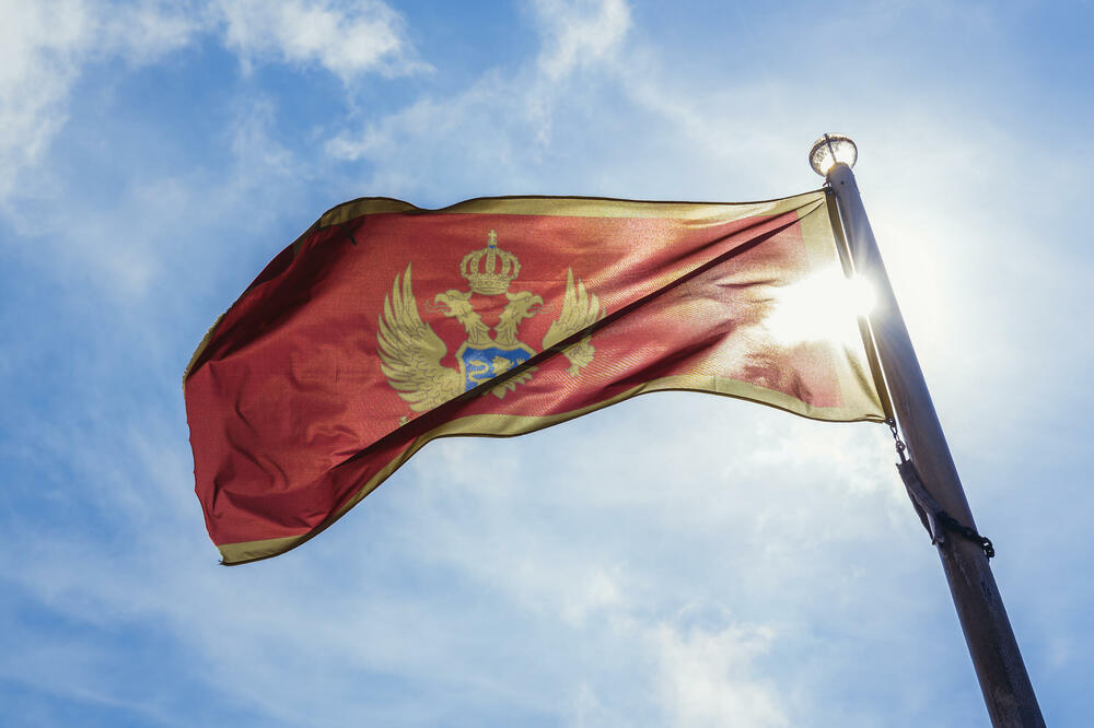 Zastava Crne Gore (Ilustracija), Foto: Shutterstock