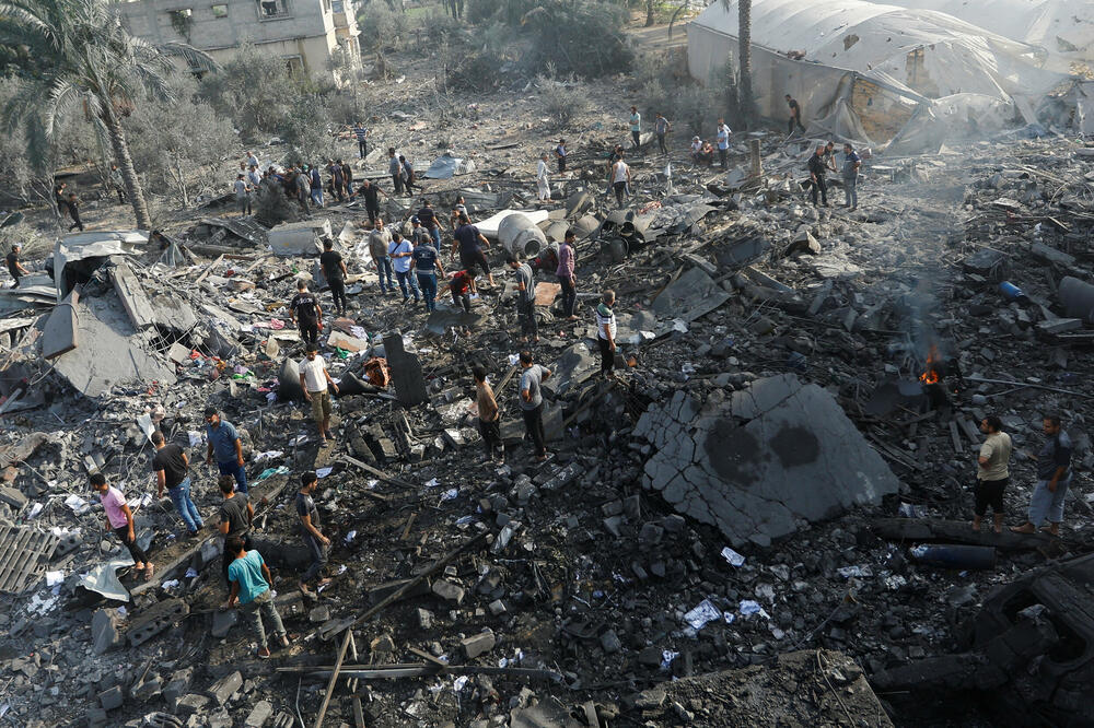 gaza nakon izraelskog napada iz vazduha, Foto: Reuters
