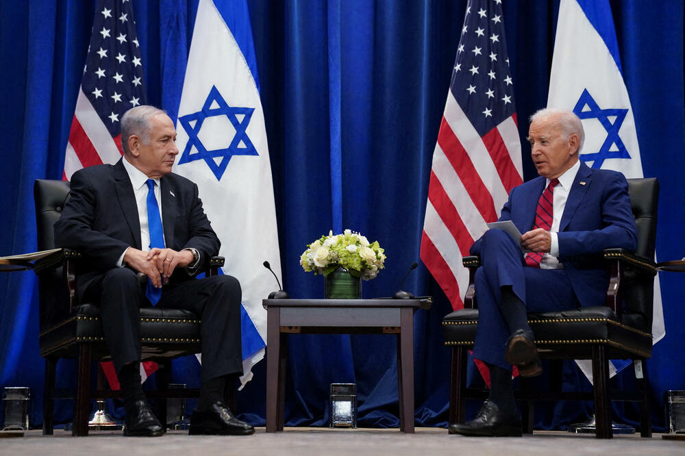 Sa jednog od ranijih susreta: Netanjahu i Bajden, Foto: REUTERS