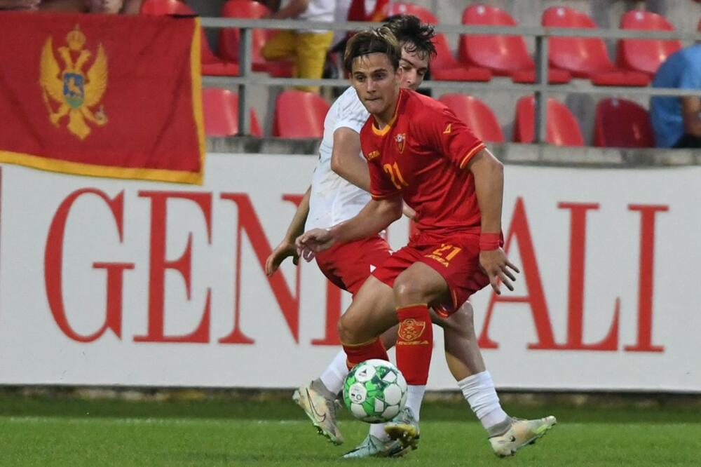 Andrej Bajović, mladi reprezentativac Crne Gore, Foto: FSCG