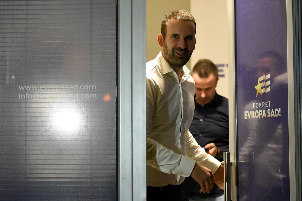 Spajić večeras nakon sastanka, Foto: Boris Pejović