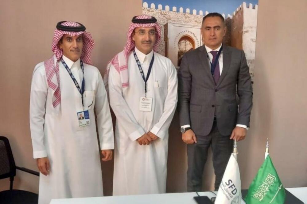 Damjanović na sastanku sa predstavnicima Svjetske banke (SB) i Međunarodnog monetarnog fonda (MMF) u Marakešu, Foto: Ministarstvo finansija