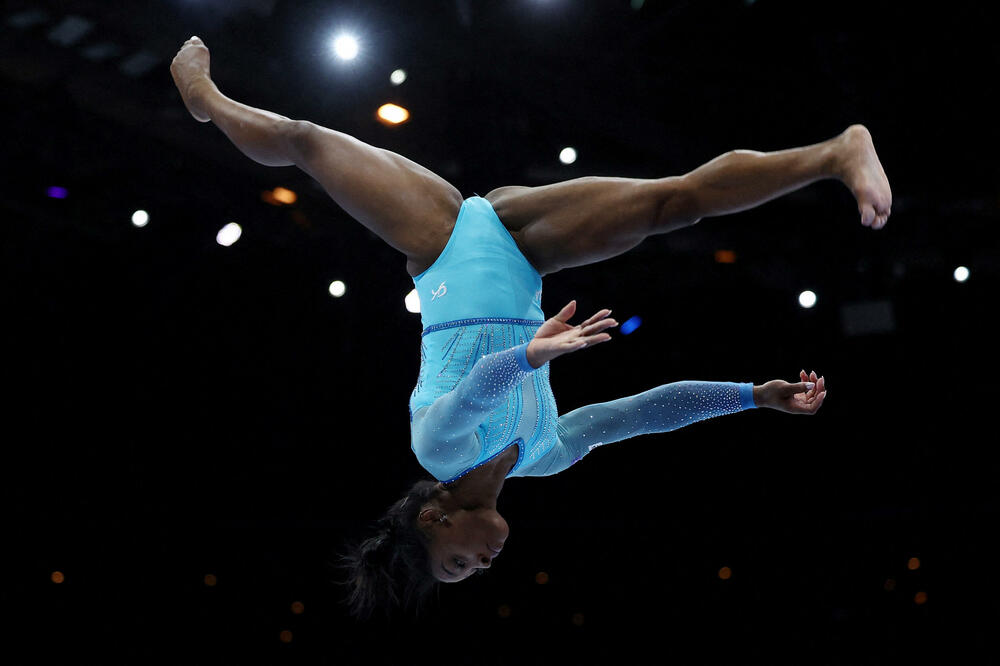Simon Bajls tokom SP u Antverpenu, Foto: Reuters