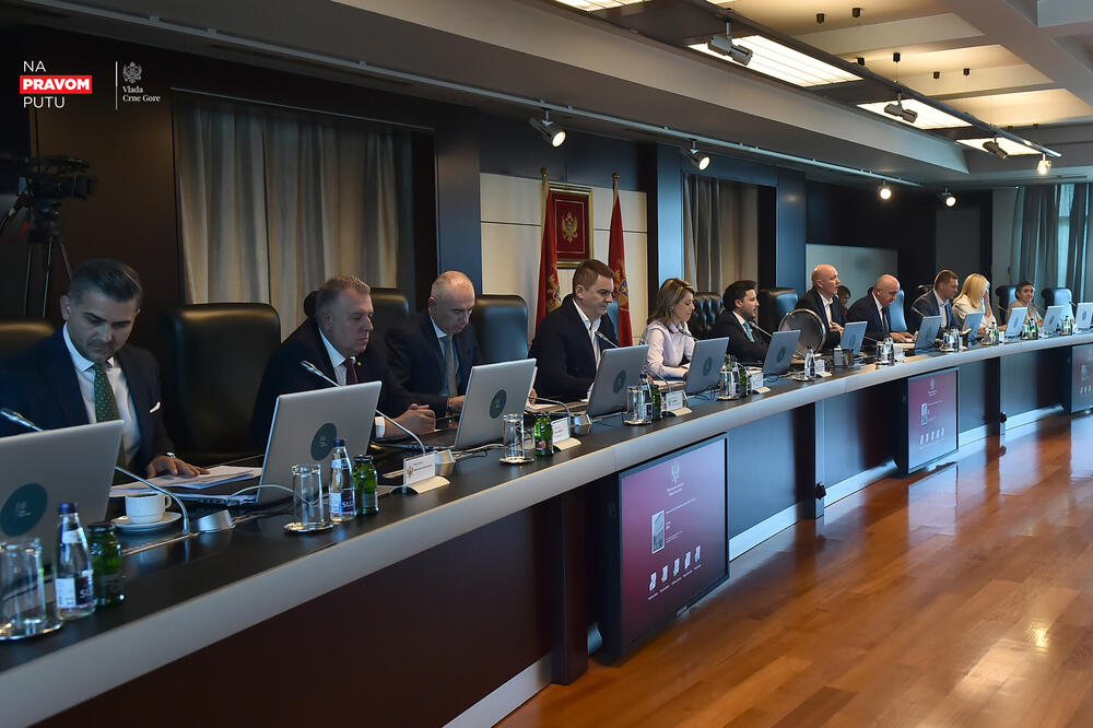 Sa sjednice Vlade, Foto: Vlada Crne Gore