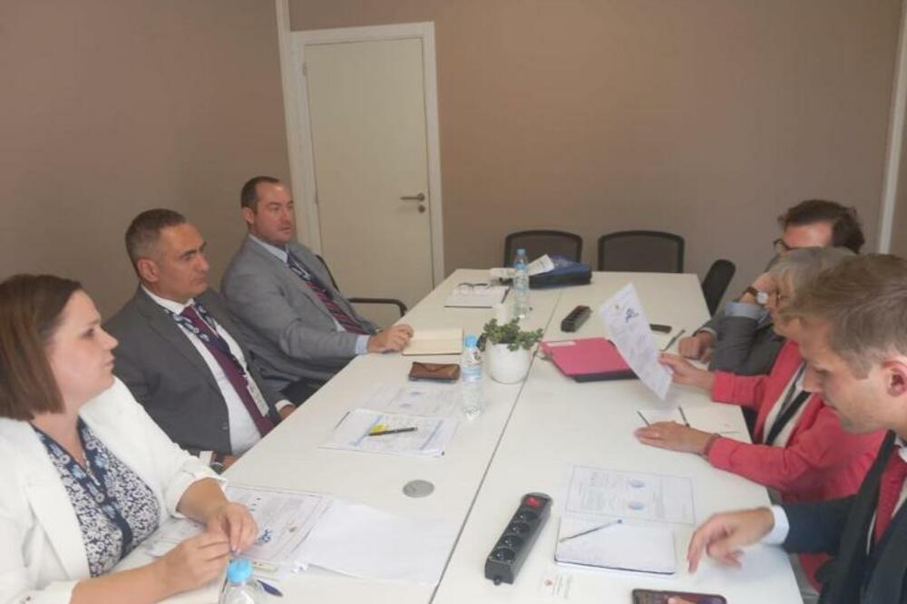 Damjanović na sastanku sa predstavnicima investivionih banaka, Foto: Ministarstvo finansija