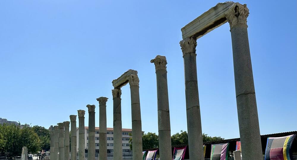 Colonnade on the Agora in Smyrna
