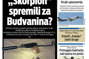 Naslovna strana "Vijesti" za 14. oktobar 2023.