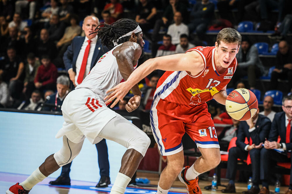 Tomašević na utakmici sa Crvenom zvezdom prošle godine, Foto: ABA liga/Dragana Stjepanović