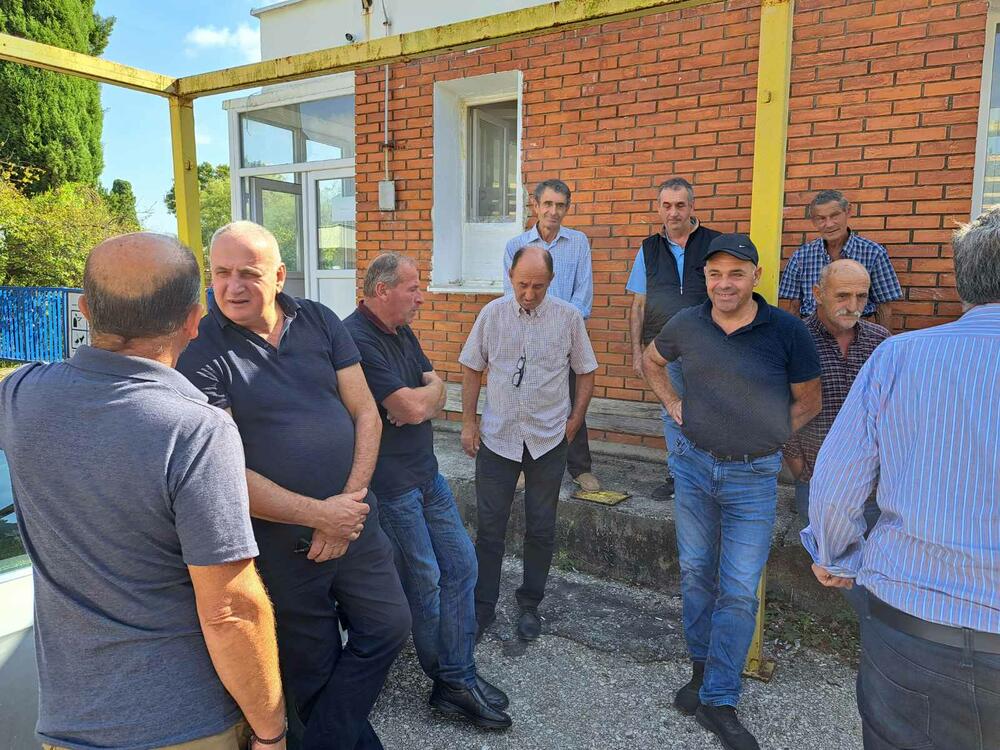 protest bivših radnika Solane