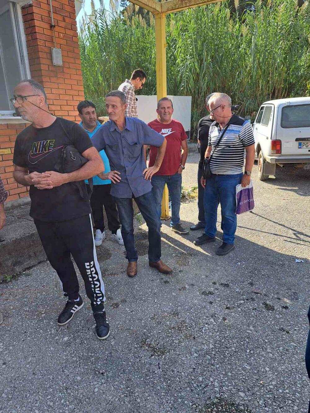 protest bivših radnika Solane