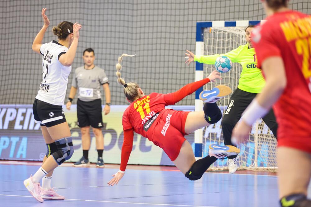 Ivana Godeč na današnjoj utakmici, Foto: MSV Photographers/Bulgarian Handball Federation