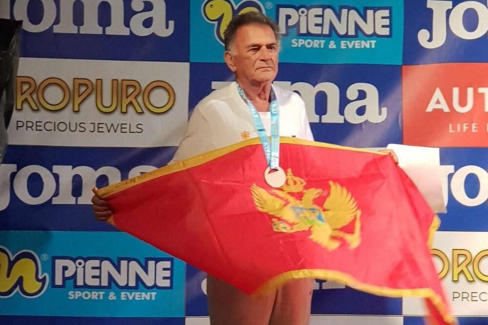 Da na stadionu od 3.000 gledalaca čujem: Montenegro, srebrna medalja, to znači i za mene, i za Crnu Goru, Foto: Privatna arhiva