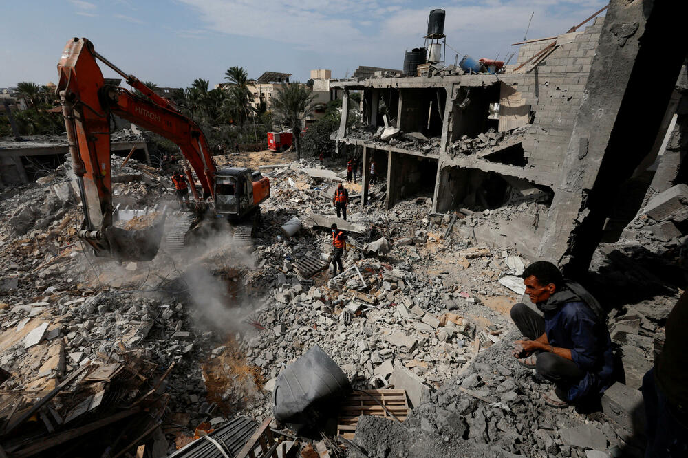 Detalj iz Gaze 16. oktobra 2023. godine, Foto: Reuters
