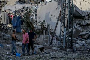 Porodice ostaju na sjeveru Gaze dok se Izrael priprema za kopnenu...