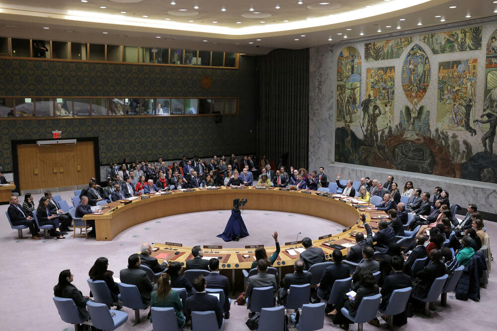 Detalj sa sjednice Savjeta bezbjednosti UN, Foto: Reuters
