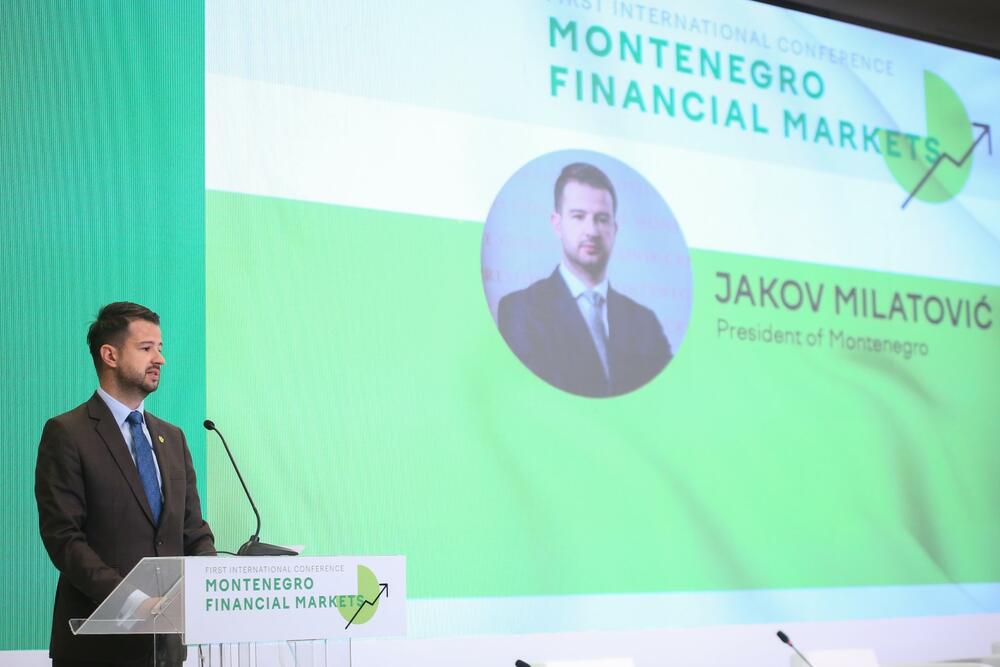 <p>"Crnogorsko tržište kapitala nažalost nije uspjelo da se razvije do stepena u kojem bi zaista igralo važnu ulogu u našoj ekonomiji", rekao je Milatović</p>