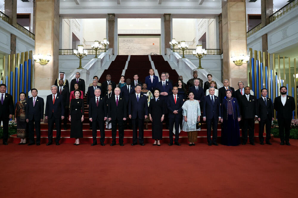 Učesnici trećeg foruma Pojas i put u Pekingu, Foto: Rojters