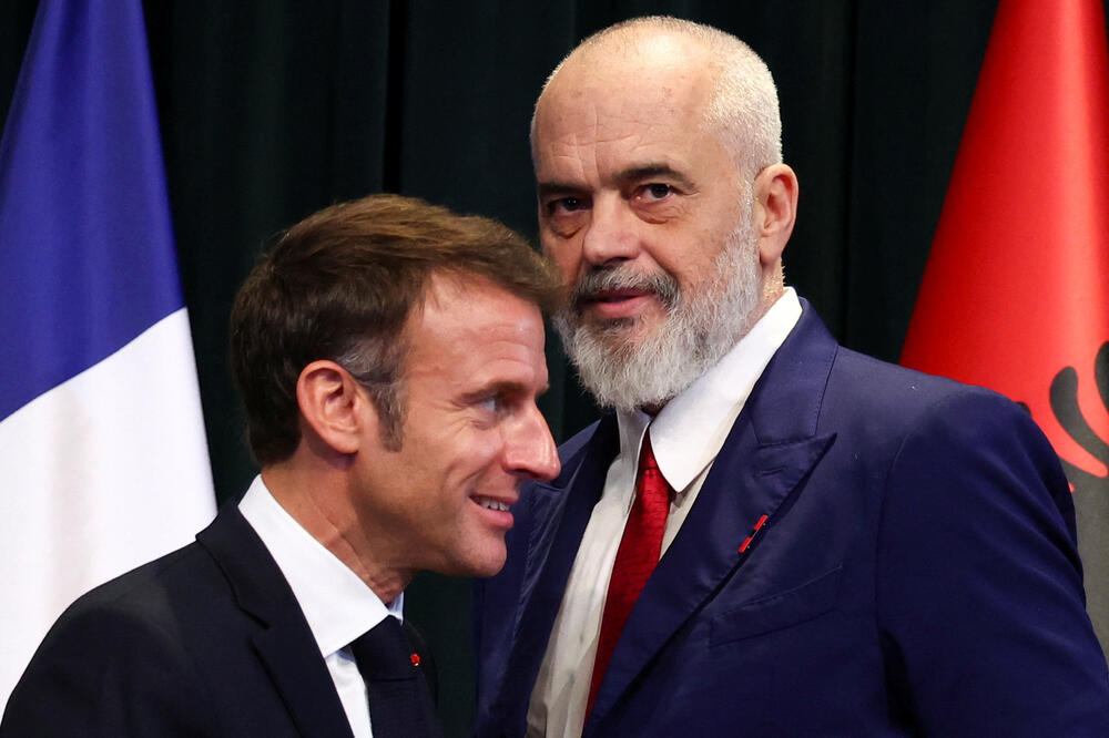 Makron i Rama na konferenciji za novinare, Foto: Rojters