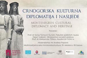 Cetinje: On Thursday, a panel discussion "Montenegro cultural...