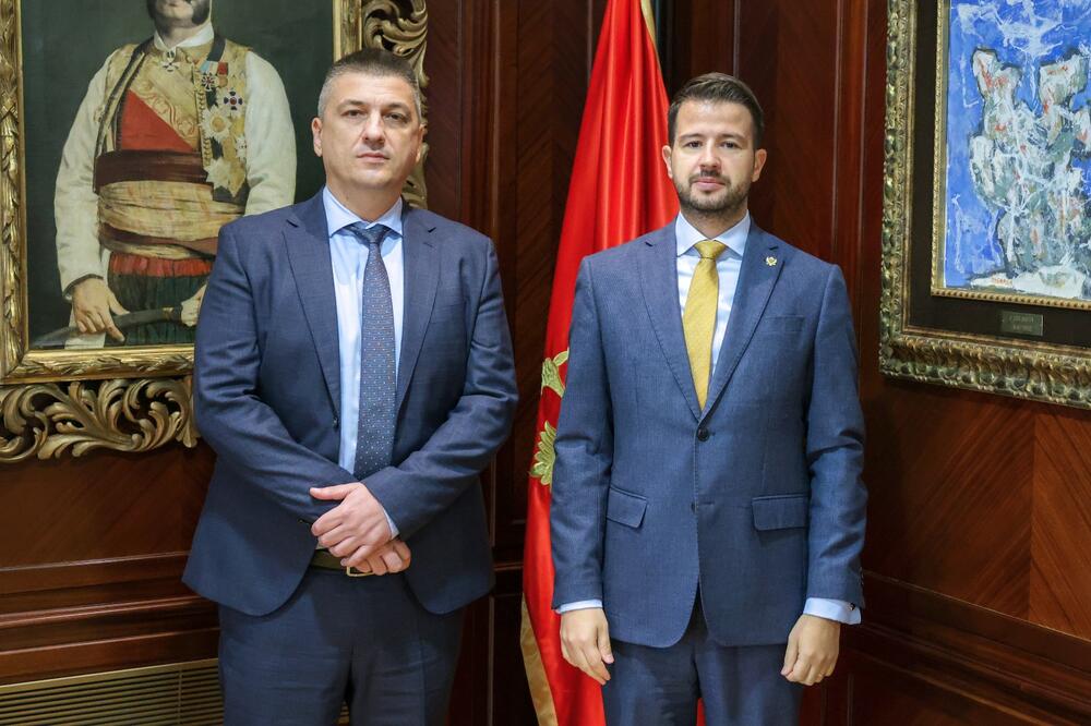 Novović i Milatović, Foto: Služba za informisanje Predsjednika Crne Gore