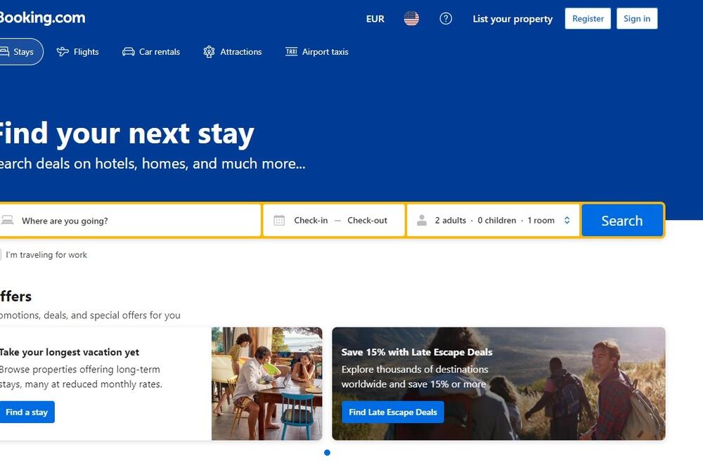 Booking pod posebnom pažnjom, Foto: Printscreen