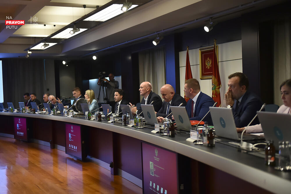 Sa sjednice Vlade, Foto: Vlada Crne Gore