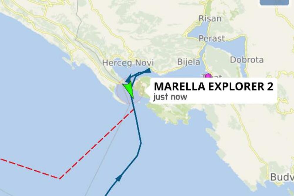 Elektronsko praćenje putanje kruzera prilikom MEDEVAC akcije, Foto: UPSUL