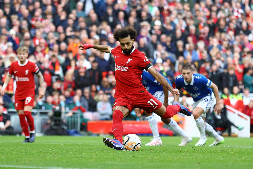Salah je na Enfildu došao do 105. pogotka, rekord Jana Raša je 185, Foto: REUTERS