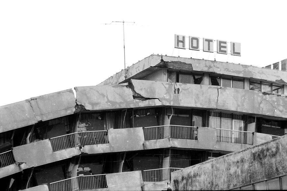 The demolished hotel "Agava", Photo: Private Archive/Anto Baković