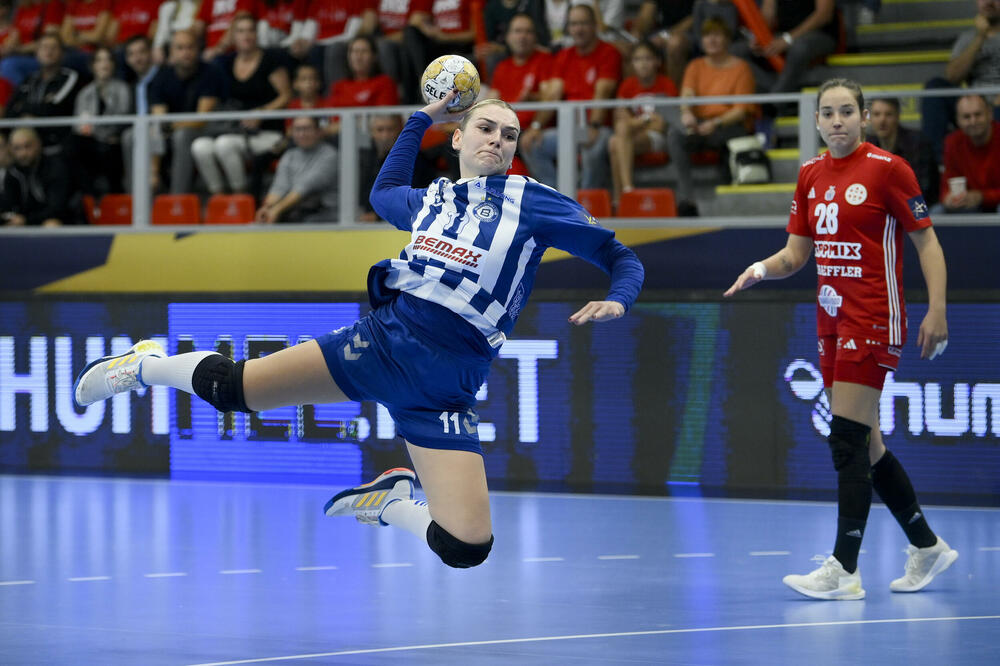 Dala pet golova: Ivana Godeč na današnjoj utakmici, Foto: DVSC Schaefler